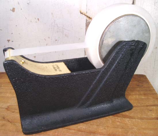 1940-50's "Iron" Cellophane Tape Base【Black】
