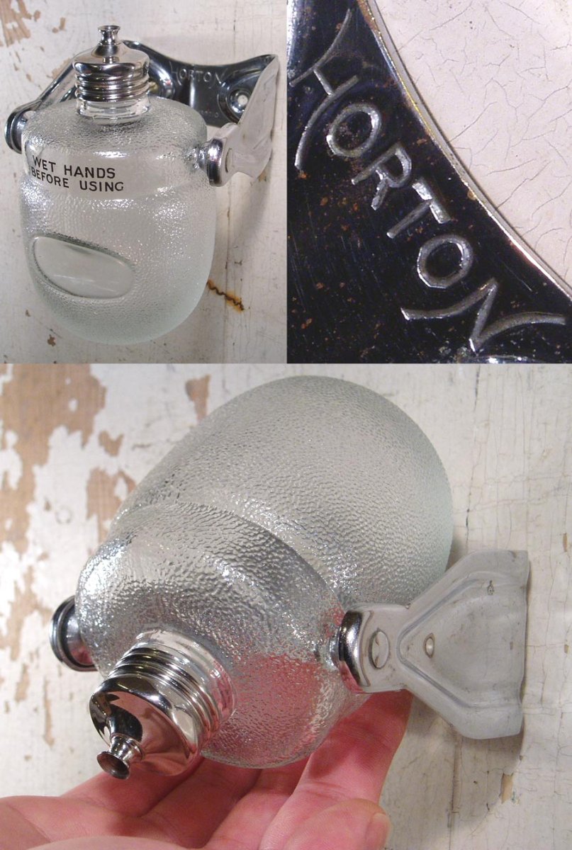 画像1: "HORTON" Glass Liquid Soap Dispenser (1)