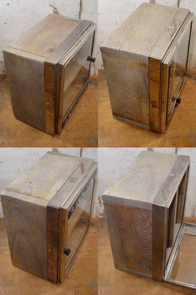 画像2: 1920-30's【SANITARY】Country "Barn Wood" Cabinet