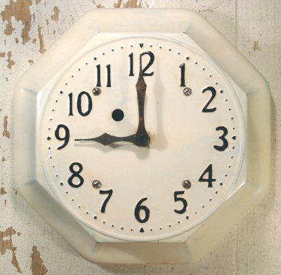 画像1: 1920-30's "French-Country" MINI Wall Clock 