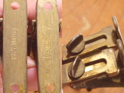 画像2: Germany Made "Brass" Curtain Bracket