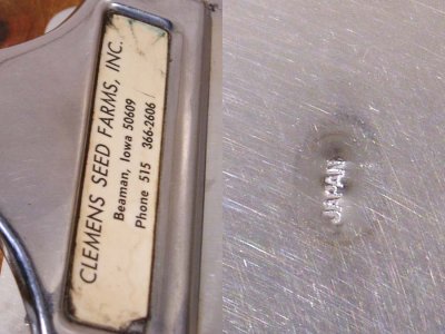 画像1: 1950-60's "Chromed" Advertisng Clip Board