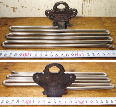 画像1: 1900-20's "Iron-Top" Trouser Hanger