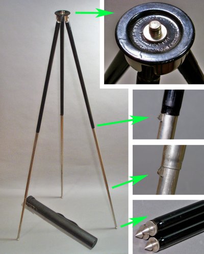 画像1: 1910-20's "KODAK" Tripod w/Case
