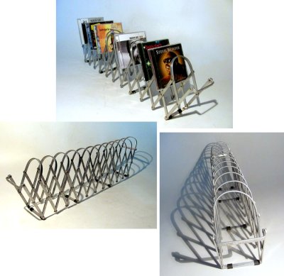 画像3: 1940's "MINI" Accordion Aluminum FILE Rack