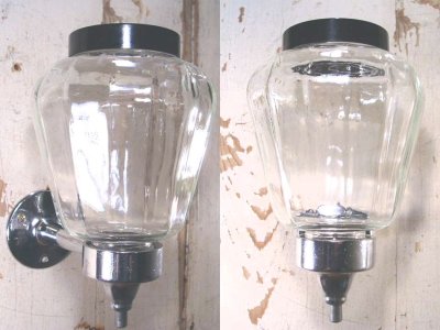 画像1: Wall Mount "Glass" Liquid Soap Dispenser