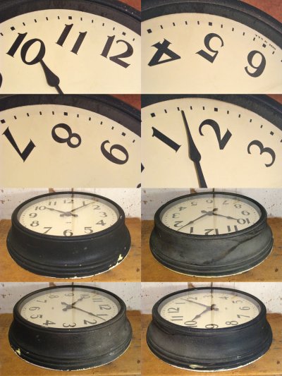 画像3: 1930's N.Y. "IBM" Large Gallery Wall Clock