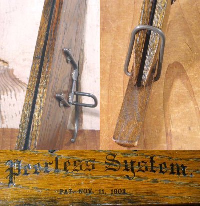 画像3: 1900-10's "Peerless System" Wood Shirts＆Trousers Hanger