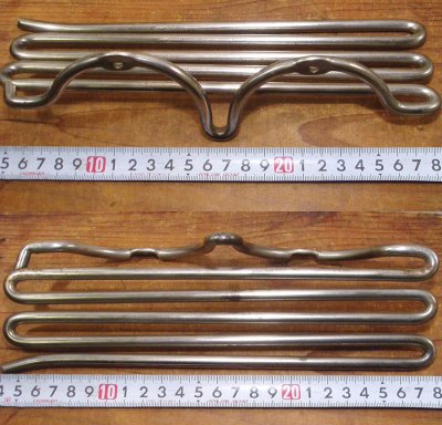 画像1: Wall-Mount 1920-30's "SETWELL" Steel Pants Hanger
