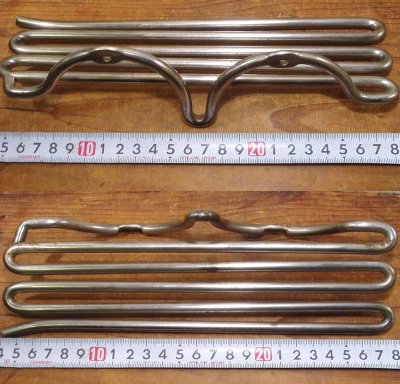 画像1: Wall-Mount 1920-30's "SETWELL" Steel Pants Hanger