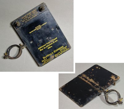 画像1: 1910-20's "Advertising" Telephone Notepad Holder