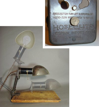 画像1: 1920- Early 1930's "2-Way" Clamp LIght