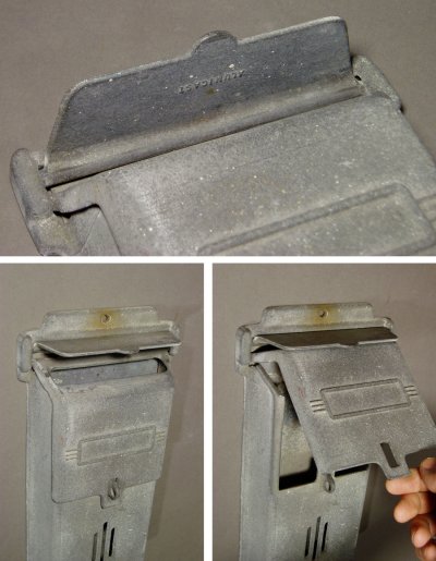 画像1: 1940's "Cast Aluminum" Wall Mount Mail Box