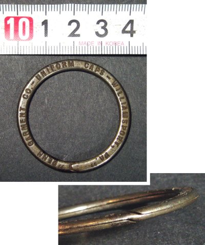 画像2: 特大 "PENN GARMENT CO." Advertising Key Ring