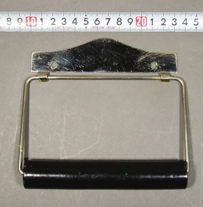 画像2: 1920-30's "Nickle plated Brass" Toilet Paper Holder