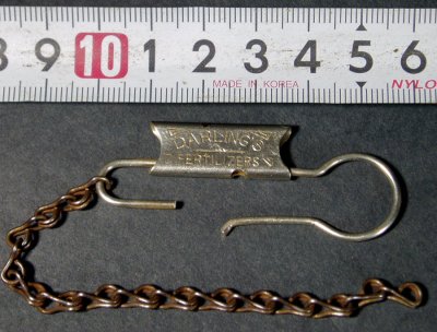 画像2: 1920-30's "DARLING'S" Advertising Key Ring