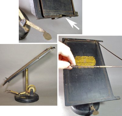 画像1: "1909 N.Y." Utility Copy Holder / Menu Stand【HEAVY】