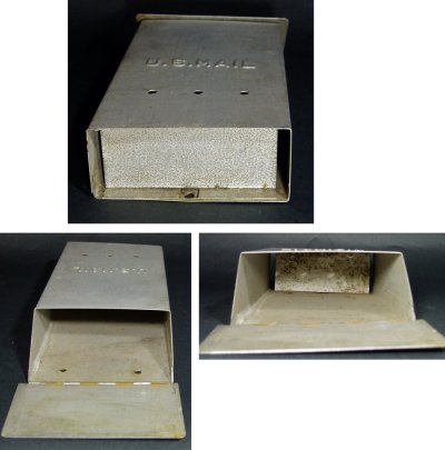 画像3: 1950-60's Wall Mount "Aluminum" U.S. MAIL BOX