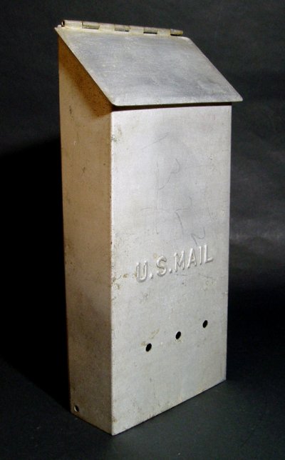 画像1: 1950-60's Wall Mount "Aluminum" U.S. MAIL BOX