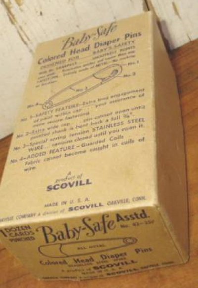 画像3: 1940-50's "Baby's" Safety Pin