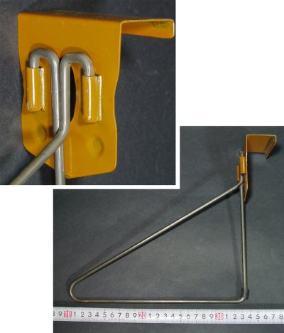 画像1: 1940-early 50's "Over the Door" Clothes＆Bag Hanger Rack