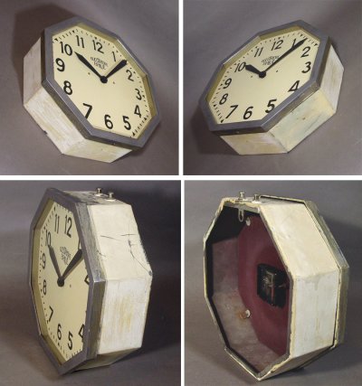 画像2: 1930's French Art Déco "BRILLIE" Wall Clock