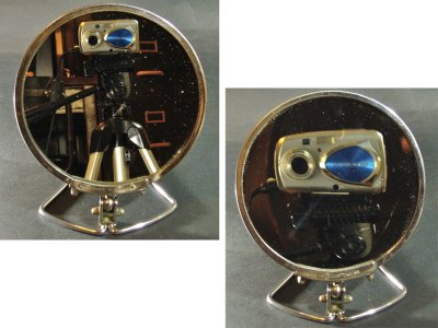 画像3: 1930-40's " 2-Face " Folding Table Mirror