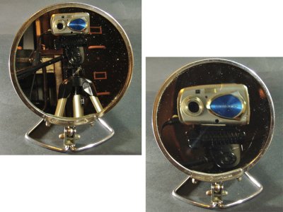 画像3: 1930-40's " 2-Face " Folding Table Mirror
