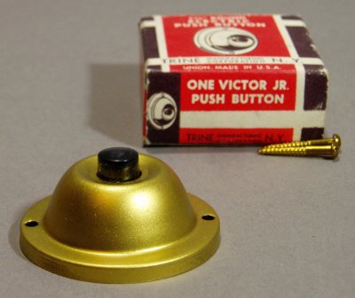 画像1: 1940's "Brass" Bell Switch【Dead Stock】