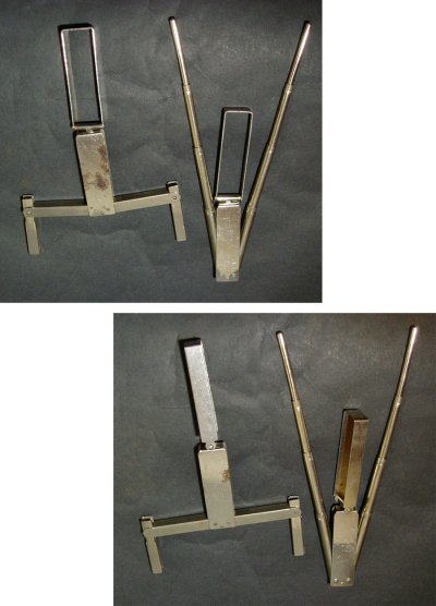 画像1: 1910-20's "Traveling" Metal Shirts＆Trousers Hanger