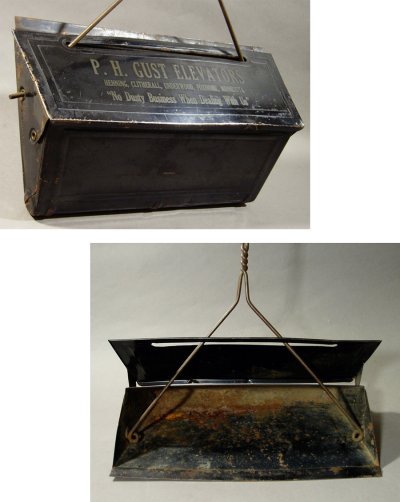 画像2: 1930-40's "Advertising" Black Dust Pan