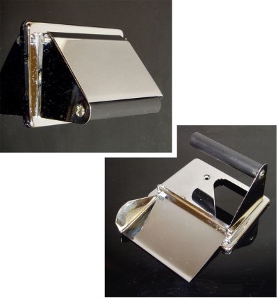 画像1: Germany "Chromed Brass" Toilet Paper Holder