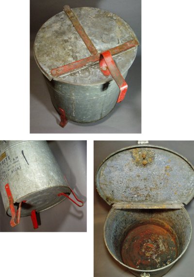 画像3: 1930's "JUSTRITE" Oily Waste Can