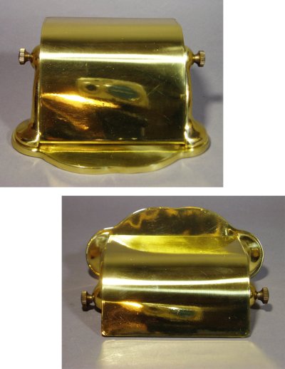 画像2:  1910-1920's "Cast Brass" Toilet Paper Holder