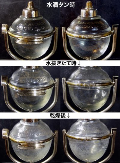 画像3: 1900-10's "N.Y." Glass Liquid Soap Dispenser