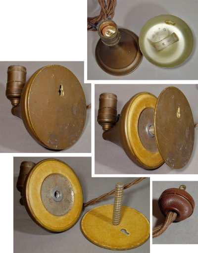 画像3: 1920's "Clamp-o-set" 2-Way Lamp