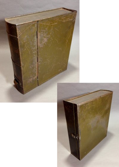 画像1: 1930-40's "ASCO N.Y." Steel File Box