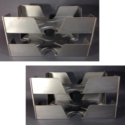 画像3: 1950's "2-tier" Metal Paper Tray