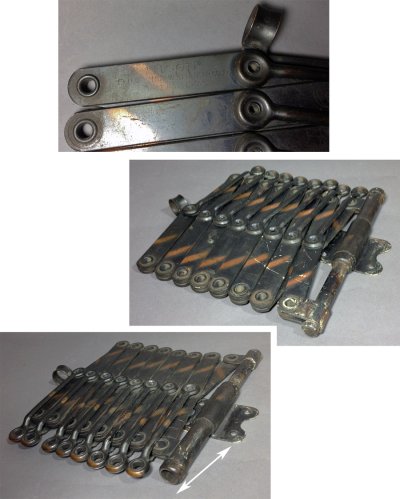 画像2: 1920's "EXTENSION" Steel Garment Hanger Rack