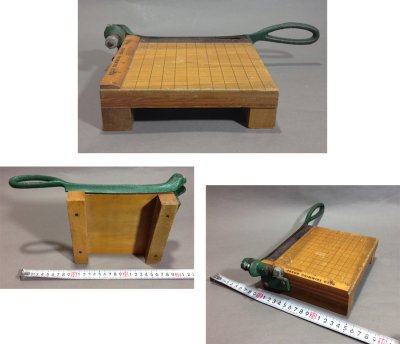 画像2: 1920-30's Small "HECO" Desktop Paper Cutter