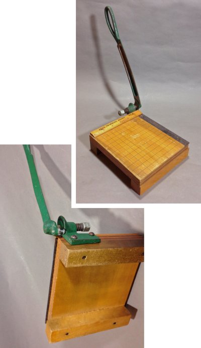 画像3: 1920-30's Small "HECO" Desktop Paper Cutter