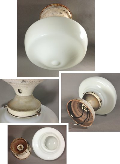 画像2: 1930-40's "ART DECO" Ceiling Light