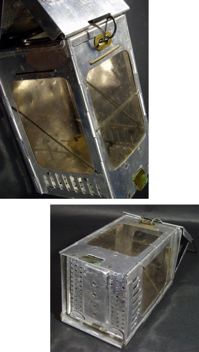 画像3: 1910-20's "Aluminum" Folding Candle Lantern