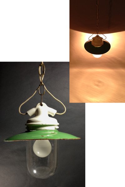 画像1: 1930's German Deco Pendant Light