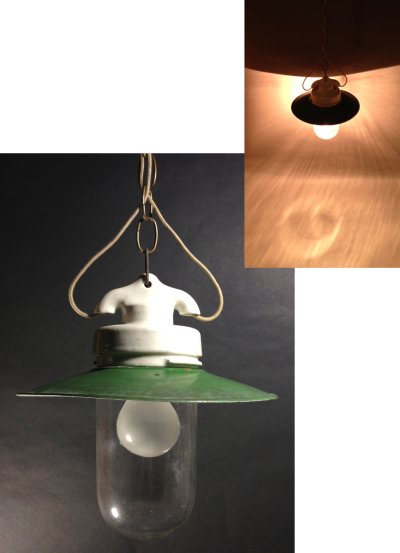 画像1: 1930's German Deco Pendant Light