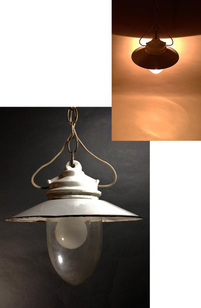 画像1: 1930's German Deco Pendant Light