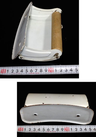 画像3: 1930-40's Germany "Shabby" Toilet Paper Holder