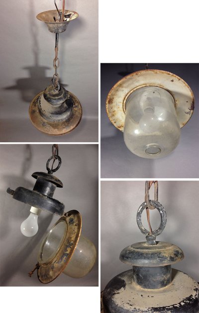 画像2: 1930's German Factory Pendant Light