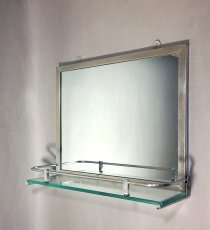 画像2: Art Déco Bathroom "Mirror＆Shelf" (2)