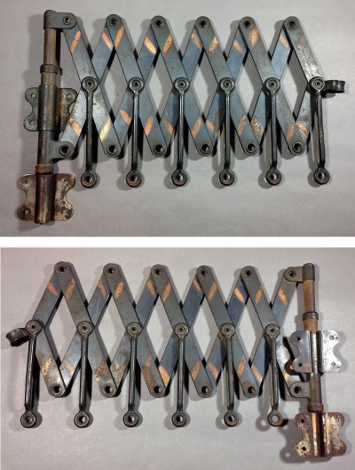 画像1: 1920's "EXTENSION" Steel Garment Hanger Rack